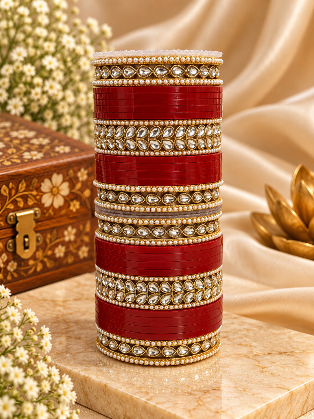 Antique Kundan Bridal Chuda
