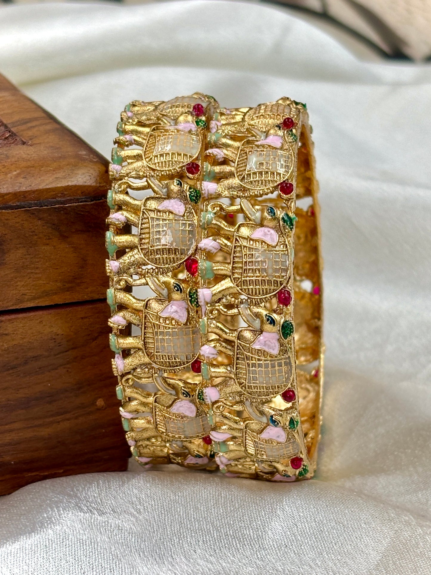 Ethnic Hathi Kada – Traditional Wedding Bangle