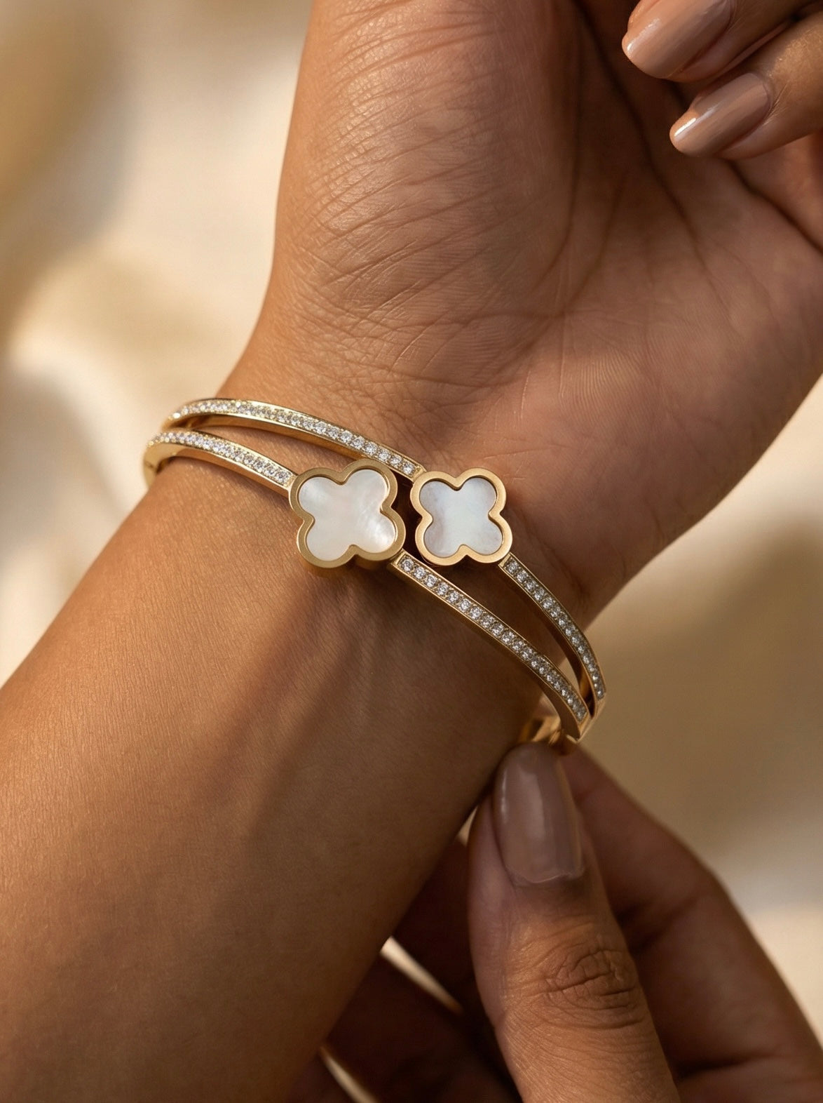 Rose Gold Finish Anti-Tarnish Bracelet – Waterproof & Durable