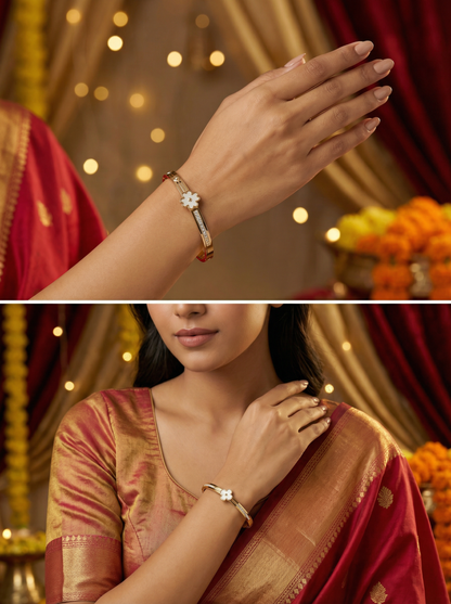 Minimalist Rose Gold Bracelet – Stainless Steel Waterproof
