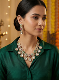 Royal Polki Kundan Bridal Necklace Set