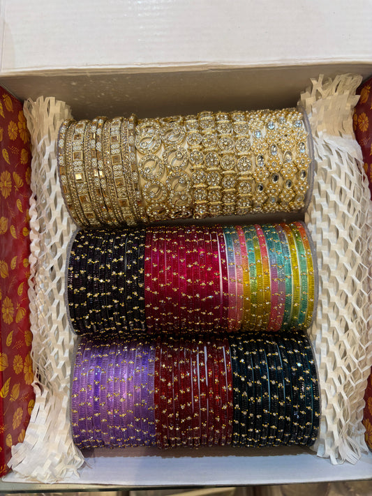 Glass Combo Bangles Box