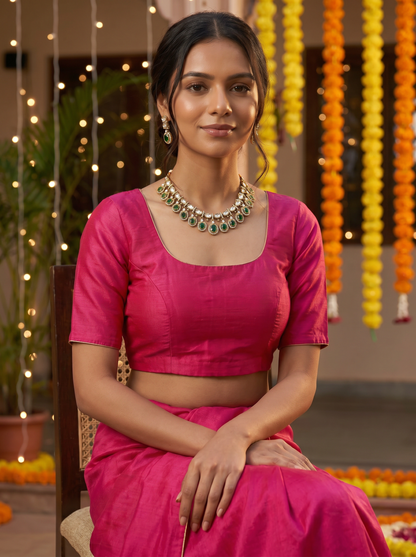 Indian Green Bridal Kundan Jewelery Set