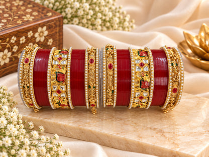Traditional Bridal Chooda Set