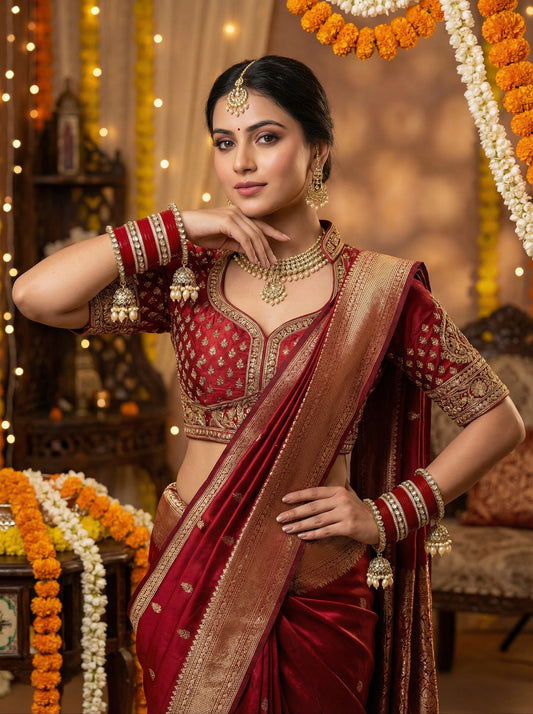 Royal Hanging Kundan Punjabi Wedding Chuda