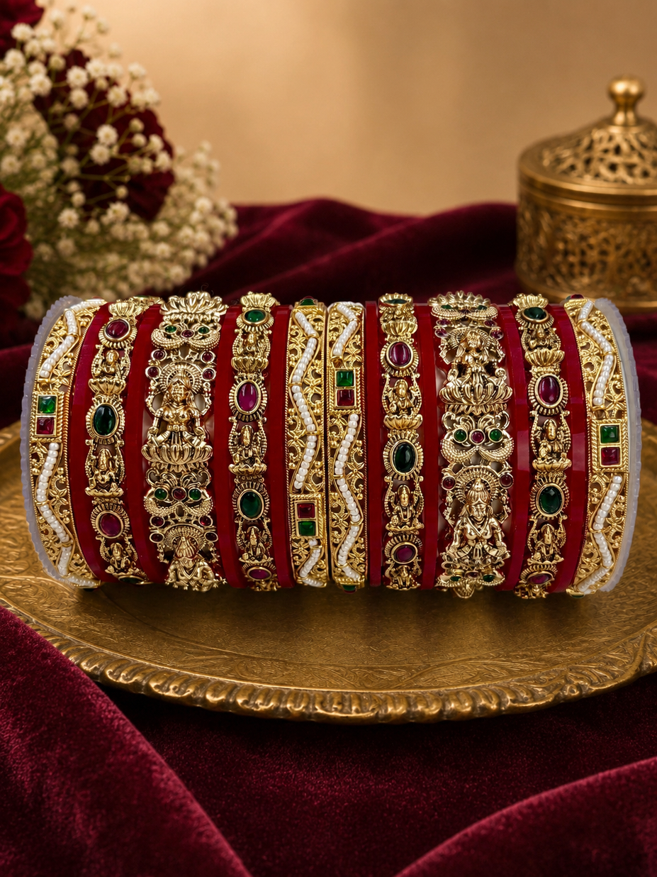 Temple Design Punjabi Chuda