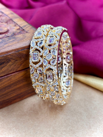 Gold AD Designer Bangles