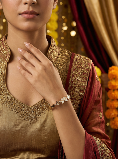 Elegant Rose Gold Chain Bracelet – Anti-Tarnish Finish