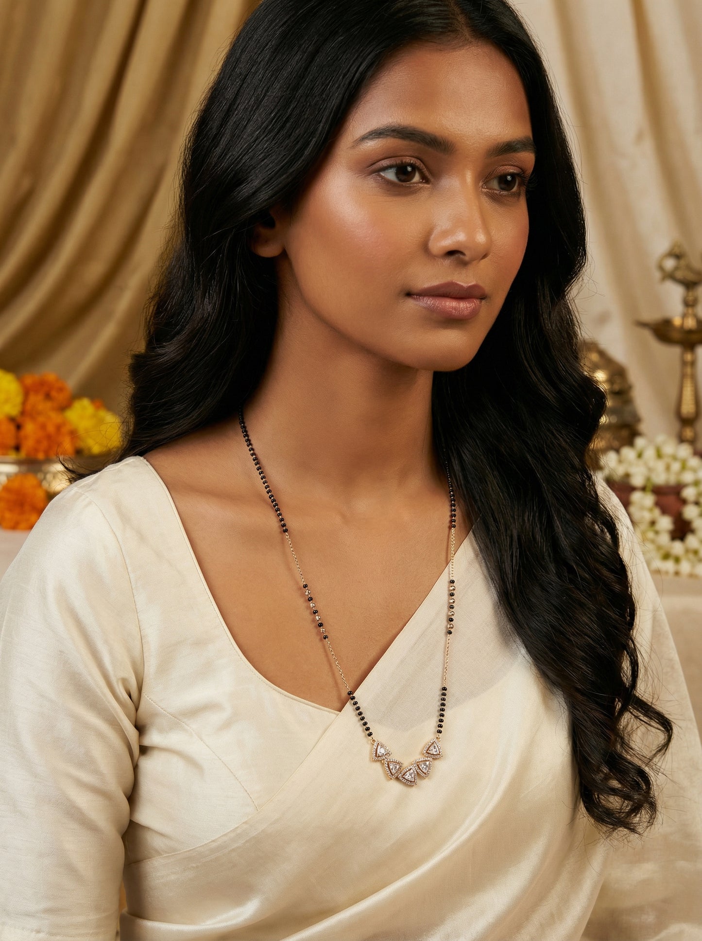 Rose Gold Mangalsutra for Women