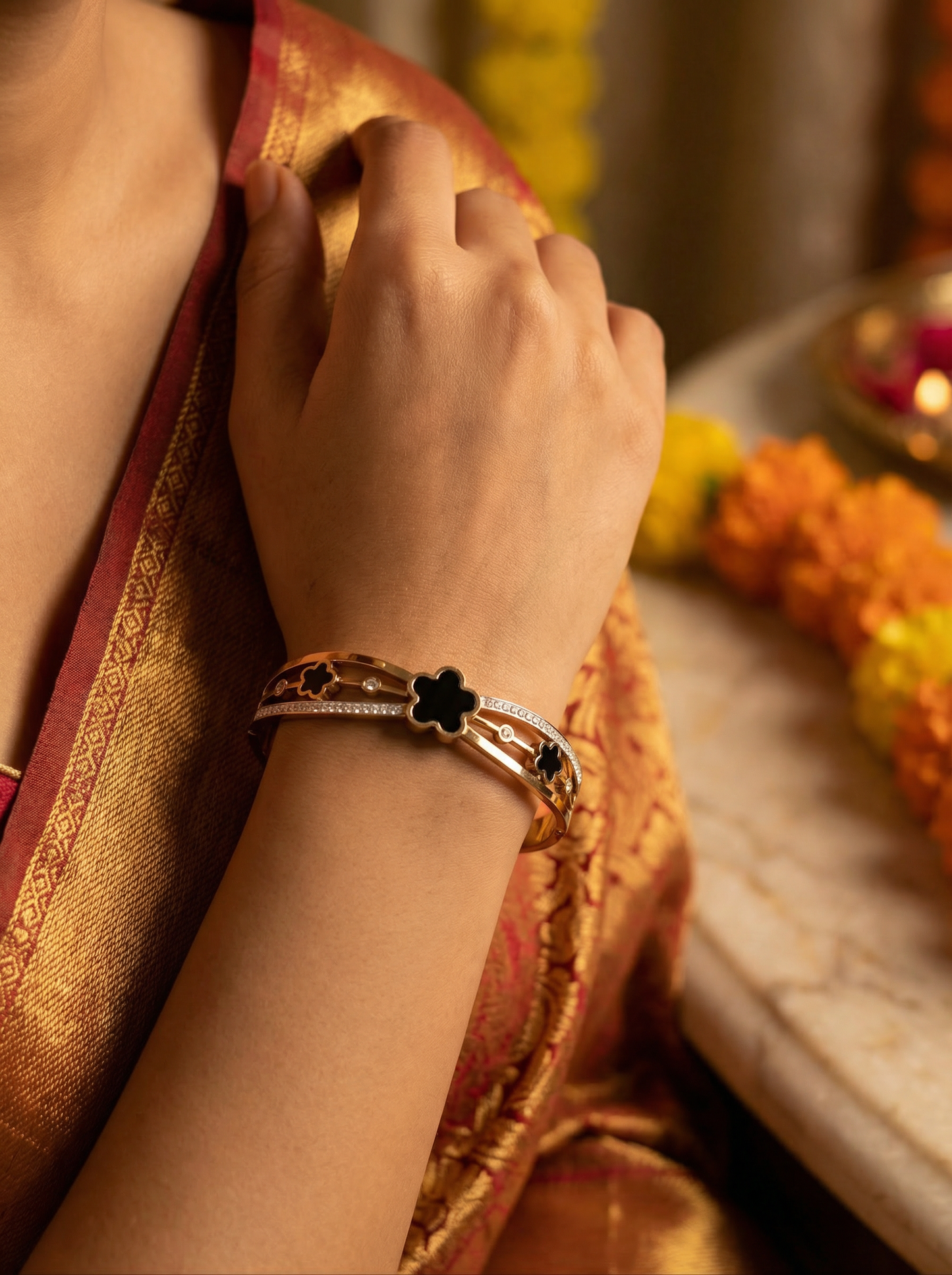 Anti-Tarnish Fashion Bracelet – Water-Safe Daily Wear