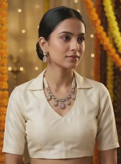 Traditional Indian Kundan Wedding Necklace