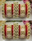 Traditional Red Punjabi Bridal Chura