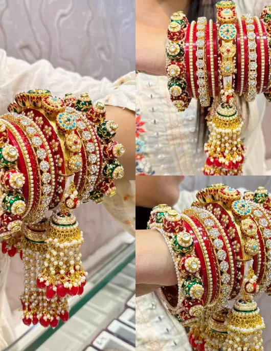 Royal Rajasthani Wedding Chura Set