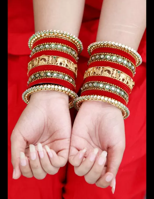 Metal Bangles Set 19