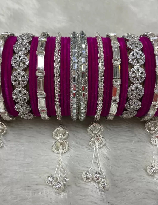 Metal Bangles Set 28