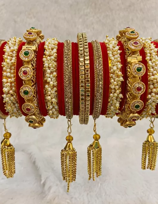 Metal Bangles Set 36