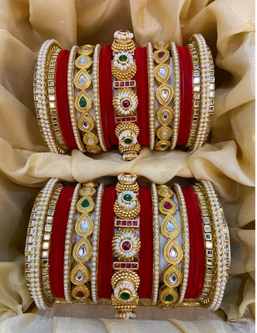 Metal Bangles Set 48