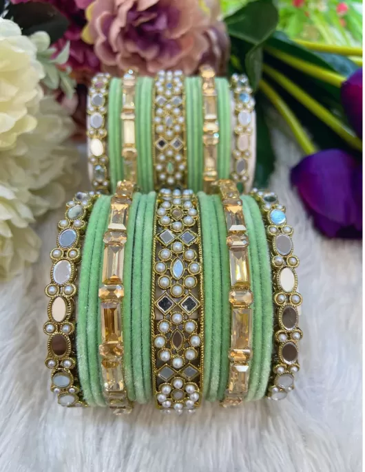 Metal Bangles Set 52