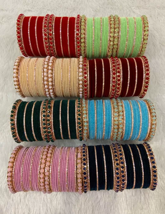 Metal Bangles Set 104