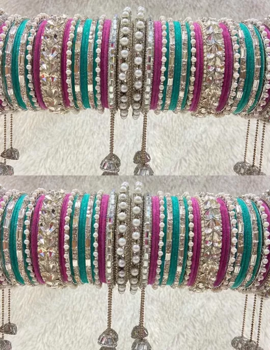 Metal Bangles Set 132