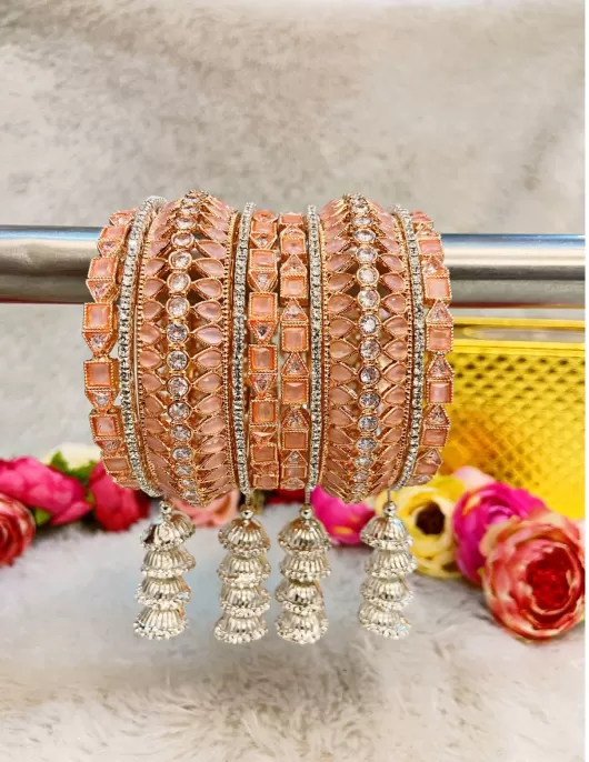 Metal Bangles Set 49