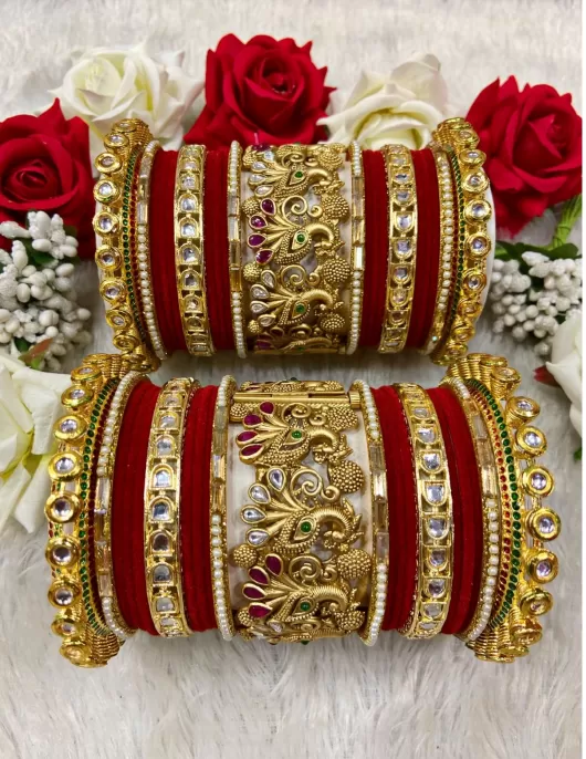 Metal Bridel Bangles Set 71