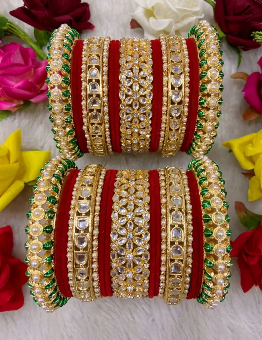 Metal Bangles Set 85