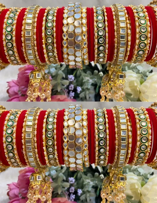 Metal Bangles Set 87